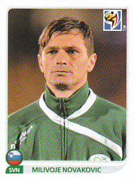 Milivoje Novakovic Slovenia samolepka Panini World Cup 2010 #256